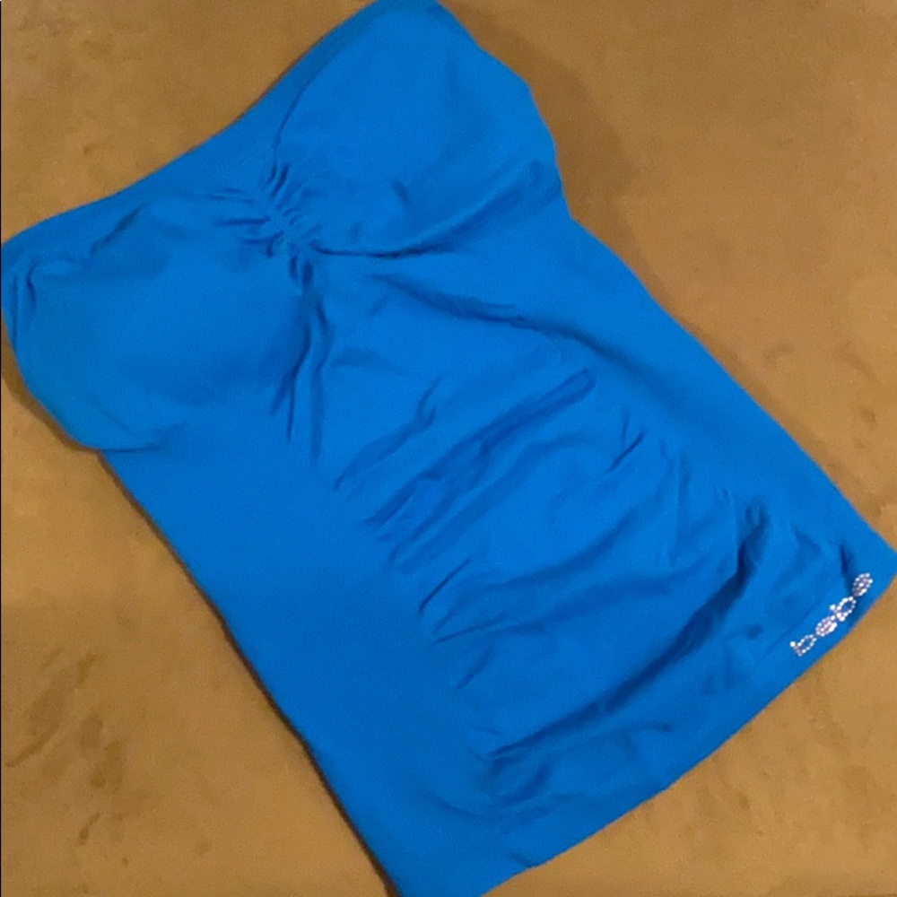 Blue Bebe tube top